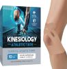 Picture of Kinesiology Tape for Knees, Waterproof & Elastic, Breathable Knee Tape, Athletic Tape Provide Support and Stability for Running, Hiking, Riding, 10 PCS