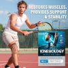 Picture of Kinesiology Tape for Knees, Waterproof & Elastic, Breathable Knee Tape, Athletic Tape Provide Support and Stability for Running, Hiking, Riding, 10 PCS