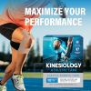 Picture of Kinesiology Tape for Knees, Waterproof & Elastic, Breathable Knee Tape, Athletic Tape Provide Support and Stability for Running, Hiking, Riding, 10 PCS