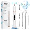 Picture of Plaque Remover for Teeth, Electric Tooth Cleaner Tartar Remover for Teeth with LED Light, 5 Modes Rechargeable Teeth Cleaning Kit with Dental Tools, 2 Replaceable Heads