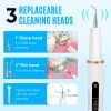 Picture of Plaque Remover for Teeth, Electric Tooth Cleaner Tartar Remover for Teeth with LED Light, 5 Modes Rechargeable Teeth Cleaning Kit with Dental Tools, 2 Replaceable Heads