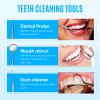 Picture of Plaque Remover for Teeth, Electric Tooth Cleaner Tartar Remover for Teeth with LED Light, 5 Modes Rechargeable Teeth Cleaning Kit with Dental Tools, 2 Replaceable Heads