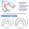 Picture of Mouth Guard for Grinding Teeth at Night, Teeth Grinding Mouth Guard for Sleep, Sleep Mouth Guard with 12 Cleaning Tablets, Anti Snoring Mouthpiece, Night Guards for Teeth Grinding, 4Pack